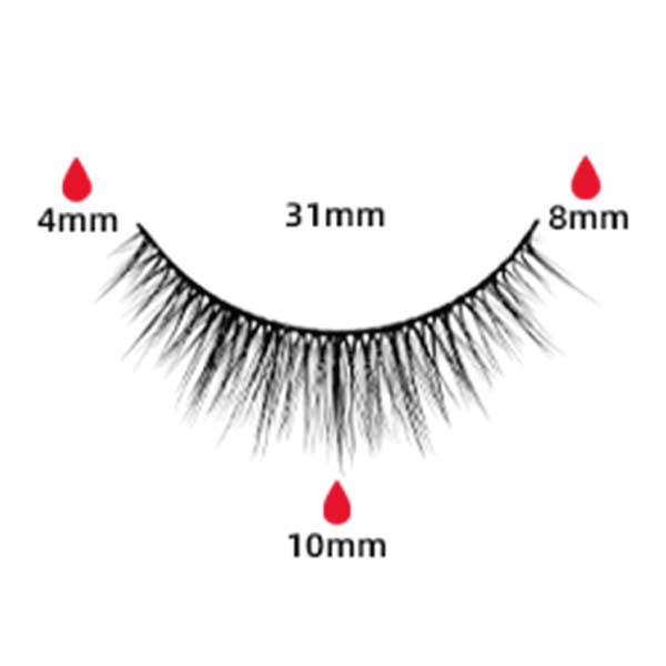 magnetic eyelashes CX-HX3-SERIES-DH14-01 | WEORA