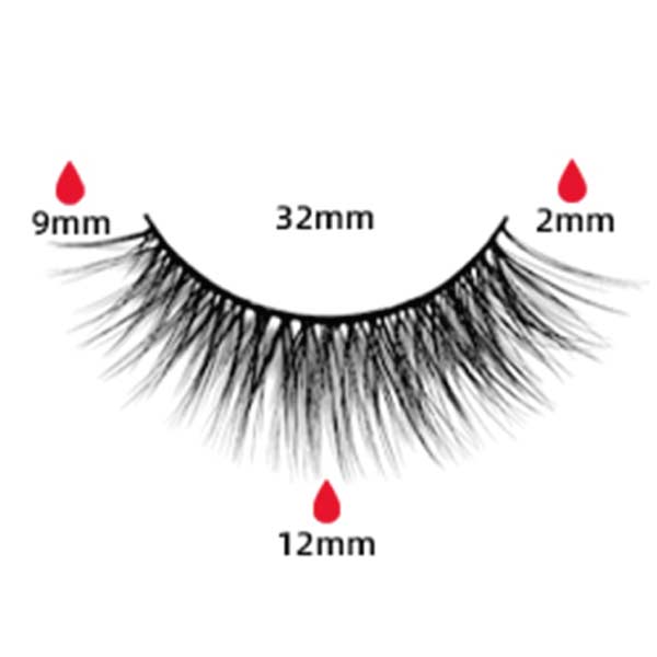 magnetic eyelashes CX-HX3-SERIES-DH14-07 | WEORA