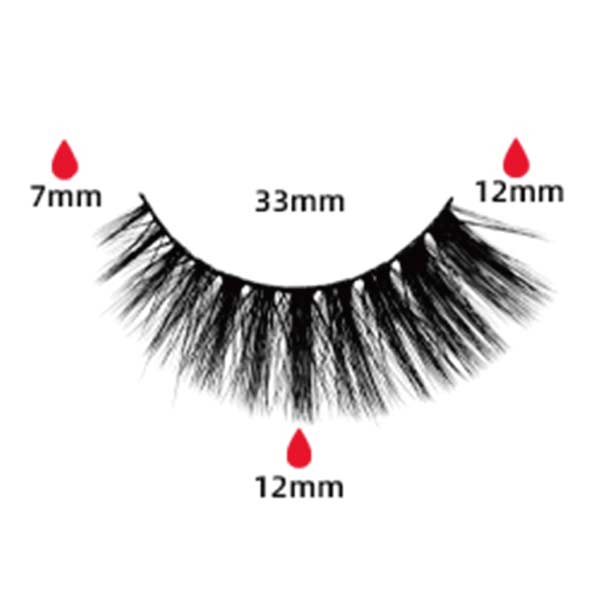 magnetic eyelashes CX-HX3-SERIES-DH14-08 | WEORA