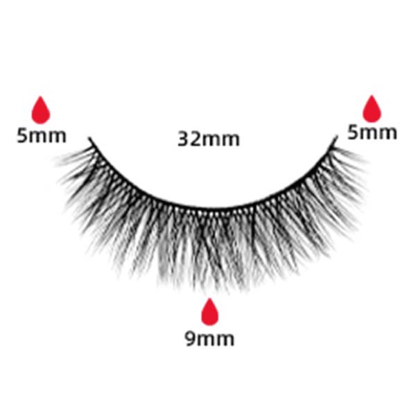 magnetic eyelashes CX-HX3-SERIES-DH14-09 | WEORA