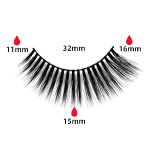 magnetic eyelashes CX-HX3-SERIES-DH14-16 | WEORA
