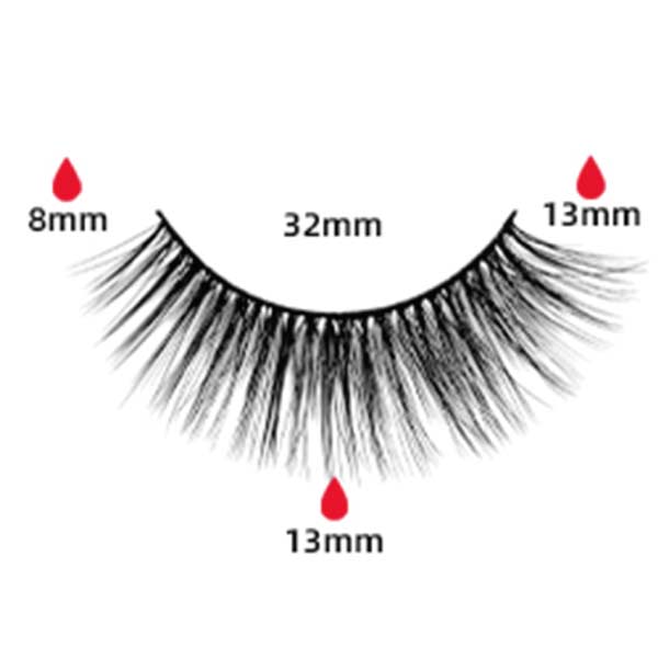 magnetic eyelashes CX-HX3-SERIES-DH14-18 | WEORA