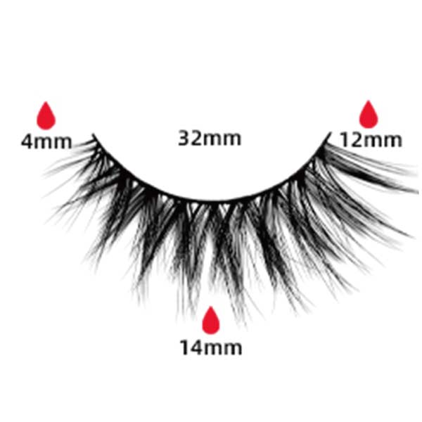 magnetic eyelashes CX-HX3-SERIES-DH14-19 | WEORA