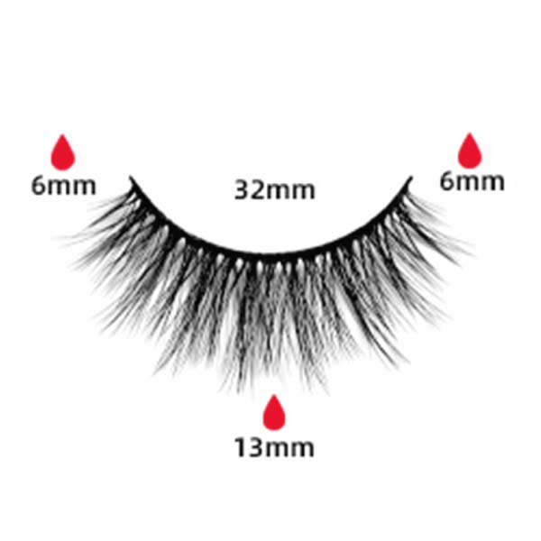 magnetic eyelashes CX-HX3-SERIES-DH14-23 | WEORA