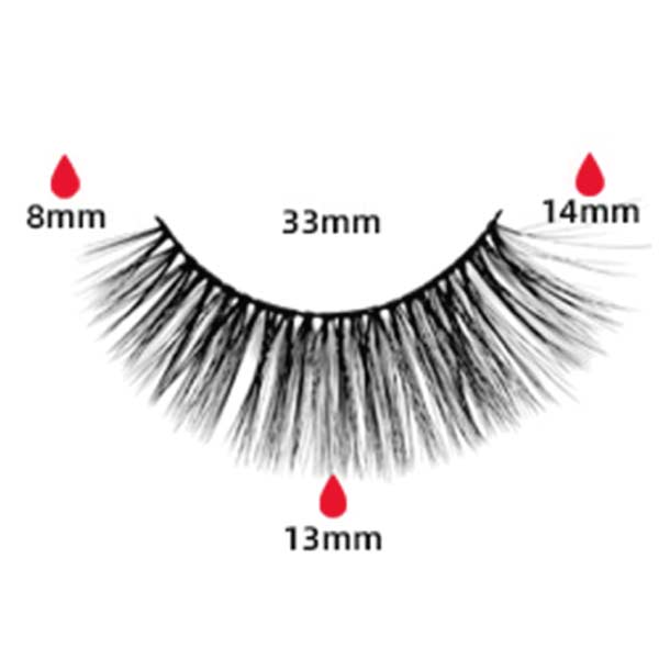 magnetic eyelashes CX-HX3-SERIES-DH14-27 | WEORA
