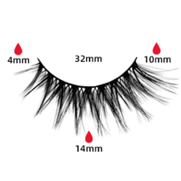 magnetic eyelashes CX-HX3-SERIES-DH14-28 | WEORA