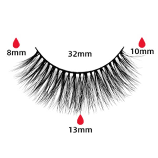 magnetic eyelashes CX-HX3-SERIES-DH14-30 | WEORA