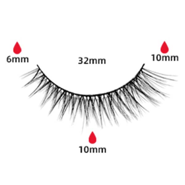magnetic eyelashes CX-HX3-SERIES-DH14-33 | WEORA
