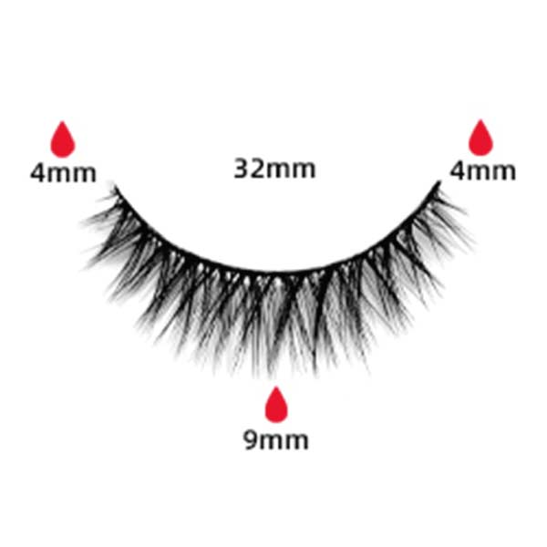 magnetic eyelashes CX-HX3-SERIES-DH14-34 | WEORA