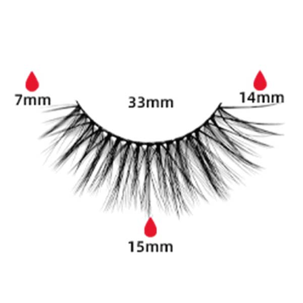 magnetic eyelashes CX-HX3-SERIES-DH14-35 | WEORA