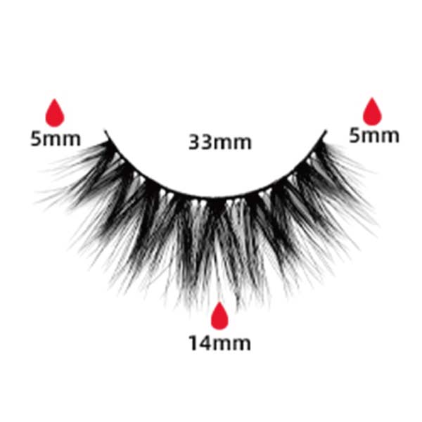 magnetic eyelashes CX-HX3-SERIES-DH14-38 | WEORA