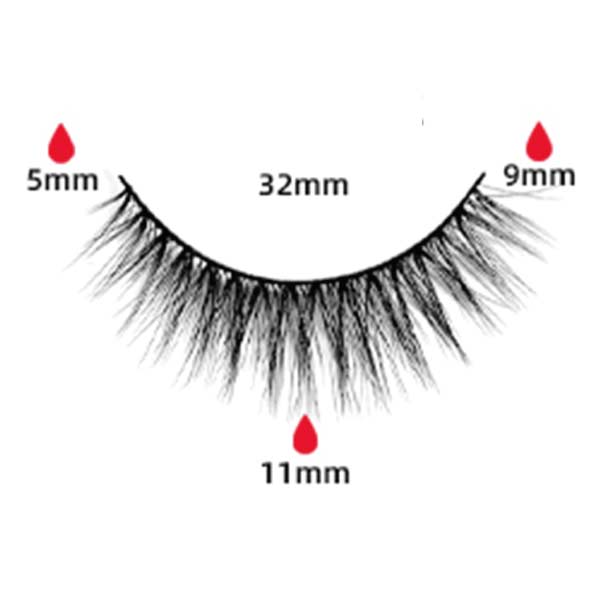 magnetic eyelashes CX-HX3-SERIES-DH14-42 | WEORA