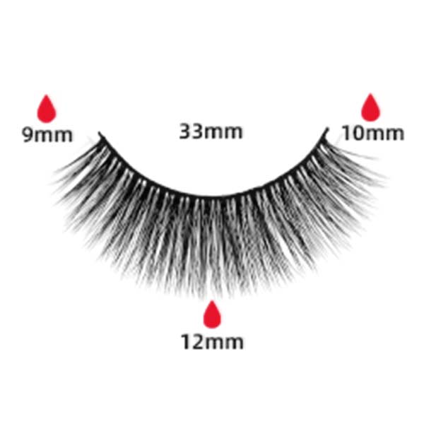 magnetic eyelashes CX-HX3-SERIES-DH14-43 | WEORA