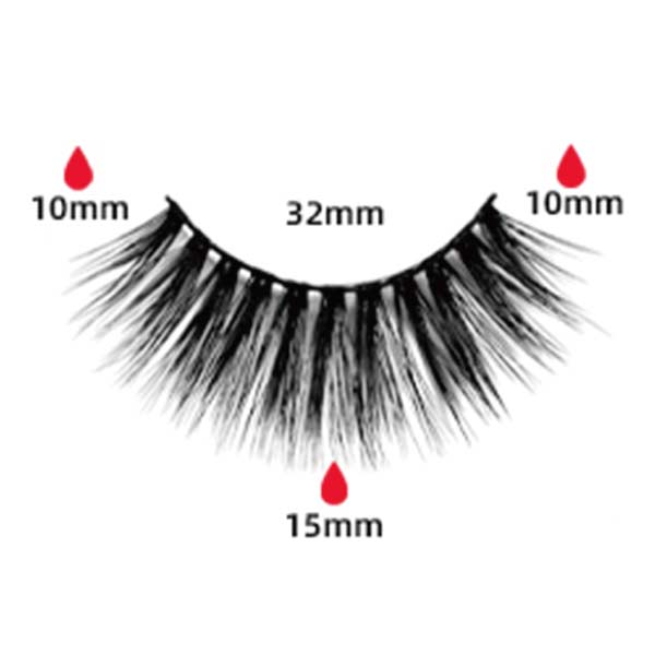 magnetic eyelashes CX-HX3-SERIES-DH14-44 | WEORA