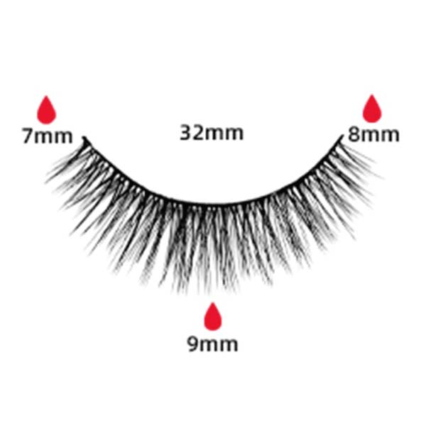 magnetic eyelashes CX-HX3-SERIES-DH14-52 | WEORA
