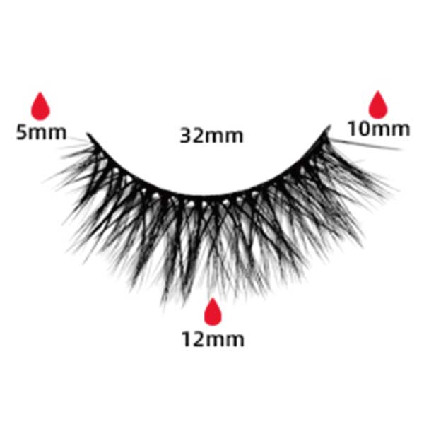 magnetic eyelashes CX-HX3-SERIES-DH14-54 | WEORA