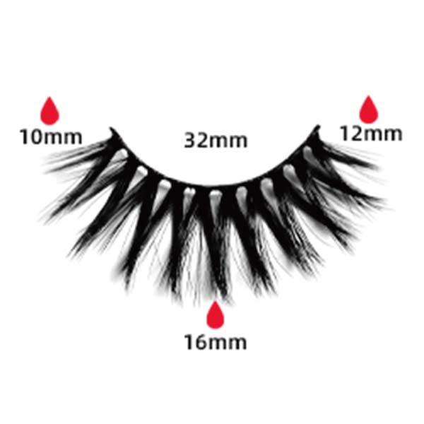 magnetic eyelashes CX-HX3-SERIES-DH14-56 | WEORA