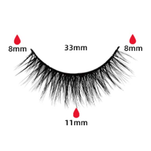 magnetic eyelashes CX-HX3-SERIES-DH14-58 | WEORA