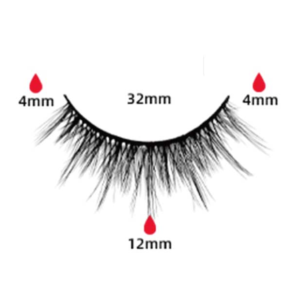 magnetic eyelashes CX-HX3-SERIES-DH14-61 | WEORA
