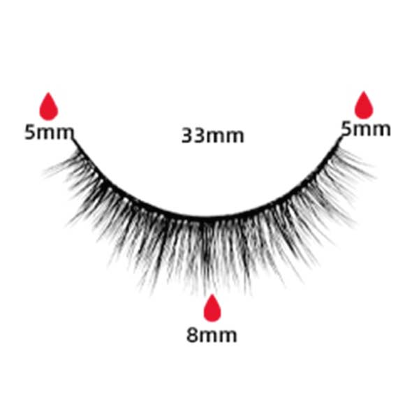 magnetic eyelashes CX-HX3-SERIES-DH14-65 | WEORA
