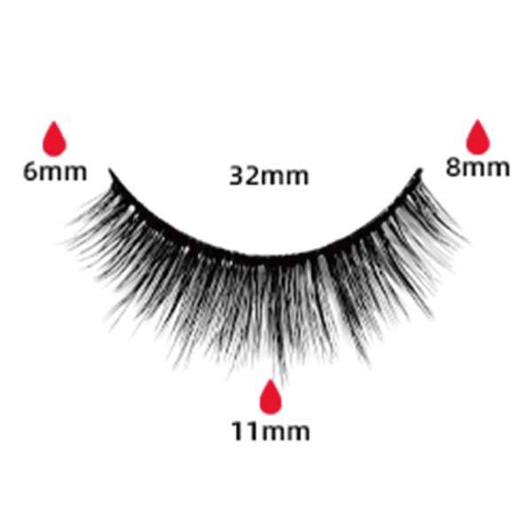 magnetic eyelashes CX-HX3-SERIES-DH14-66 | WEORA