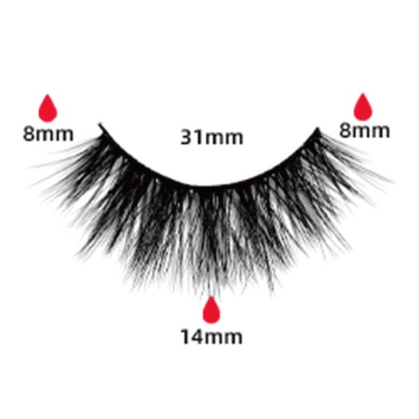 magnetic eyelashes CX-HX3-SERIES-DH14-68 | WEORA
