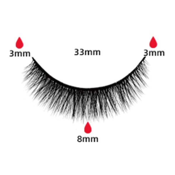 magnetic eyelashes CX-HX3-SERIES-DH14-73 | WEORA