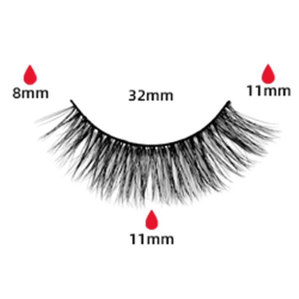 magnetic eyelashes CX-HX3-SERIES-DH14-75 | WEORA
