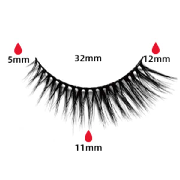 magnetic eyelashes CX-HX3-SERIES-DH14-76 | WEORA