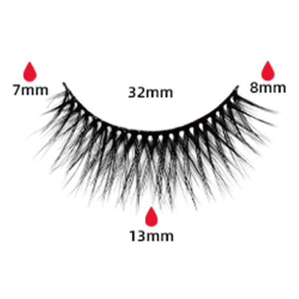 magnetic eyelashes CX-HX3-SERIES-DH14-78 | WEORA