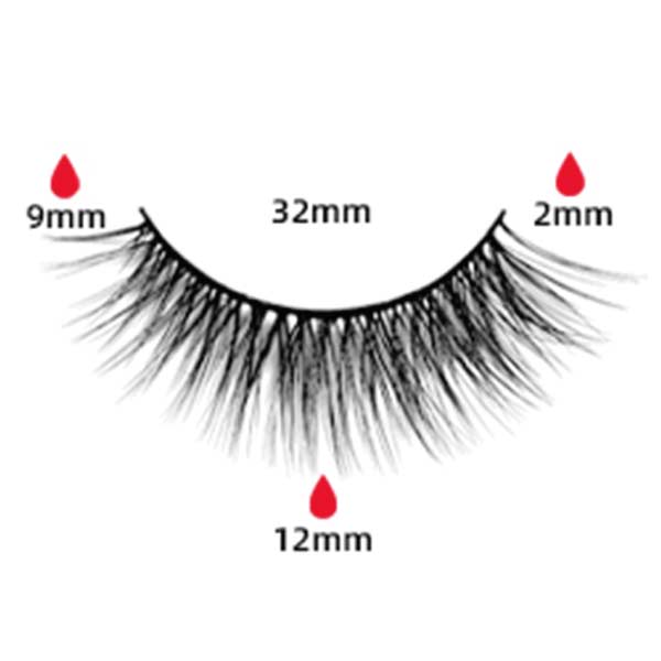 magnetic eyelashes CX-HX5 SERIES DH14-07 | WEORA