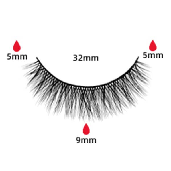 magnetic eyelashes CX-HX5 SERIES DH14-09 | WEORA