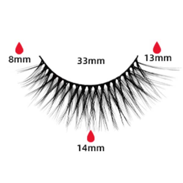 magnetic eyelashes CX-HX5 SERIES DH14-11 | WEORA