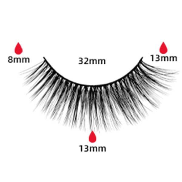 magnetic eyelashes CX-HX5 SERIES DH14-18 | WEORA