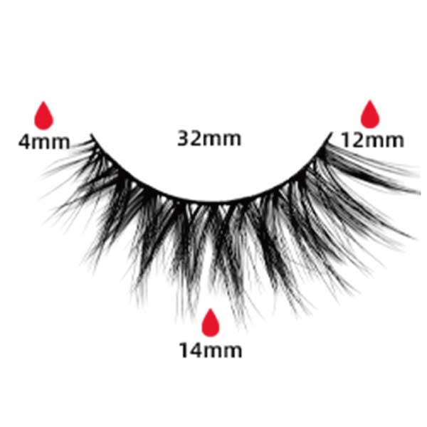 magnetic eyelashes CX-HX5 SERIES DH14-19 | WEORA
