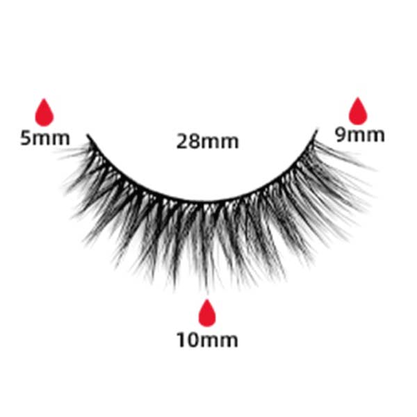 magnetic eyelashes CX-HX5 SERIES DH14-26 | WEORA