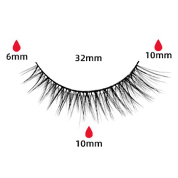 magnetic eyelashes CX-HX5 SERIES DH14-33 | WEORA