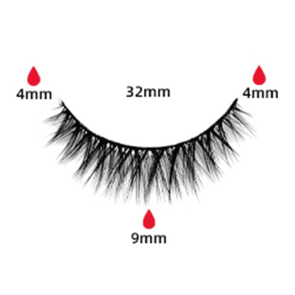 magnetic eyelashes CX-HX5 SERIES DH14-34 | WEORA