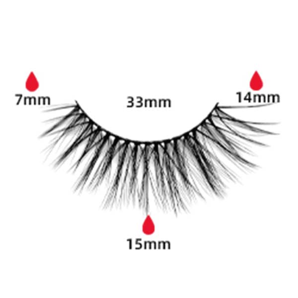 magnetic eyelashes CX-HX5 SERIES DH14-35 | WEORA