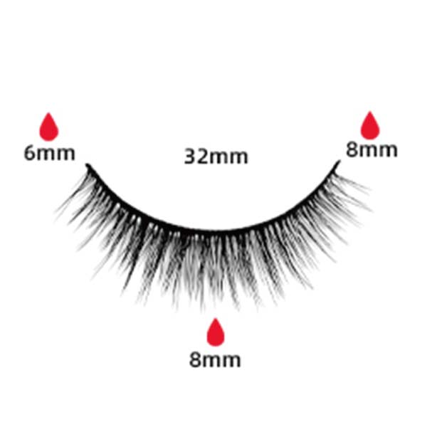 magnetic eyelashes CX-HX5 SERIES DH14-74 | WEORA