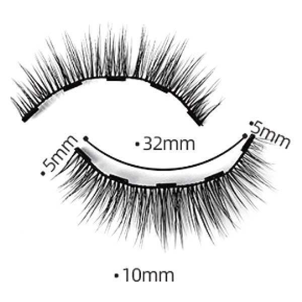 magnetic eyelashes CX-HZ10-SERIES-3 | WEORA