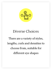 Diverse Choices professional eyelashes | weora