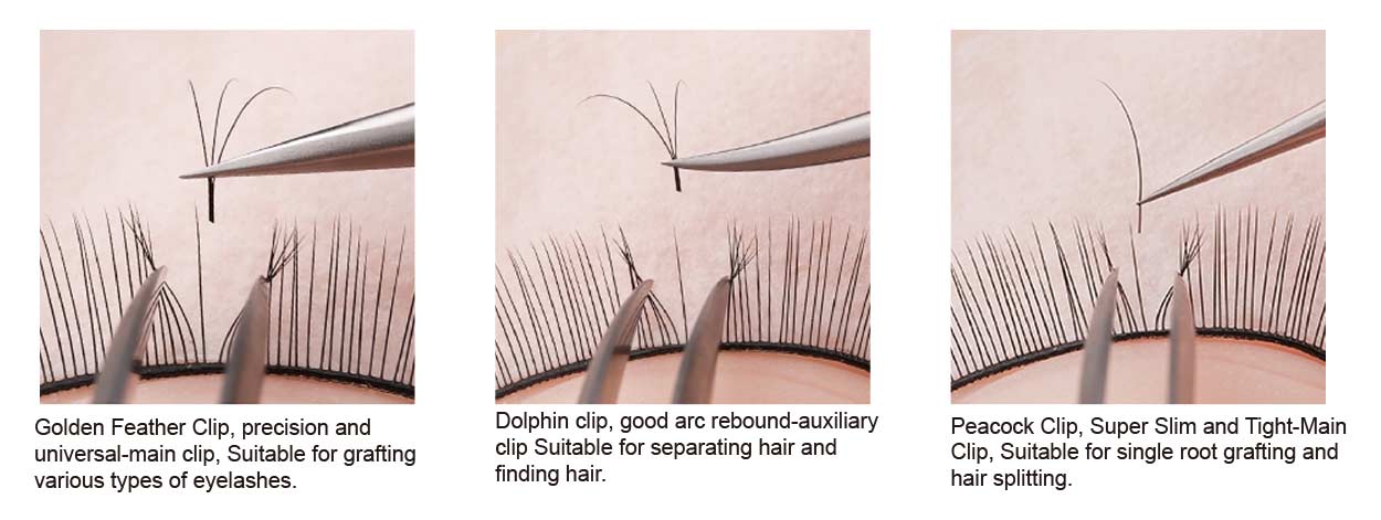 Lash Extension Tweezers Usage steps | WEORA