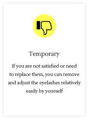 Temporary DIY eyelashes are varied | weora