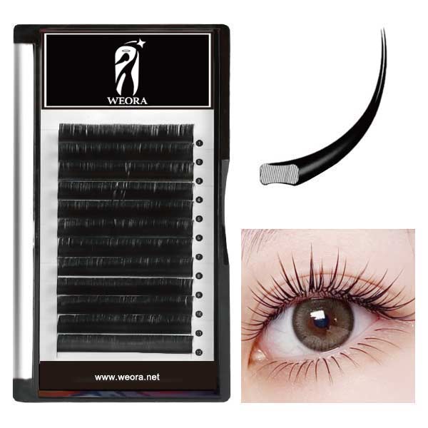 FLAT HAIR ON LOWER EYELASHES | weora