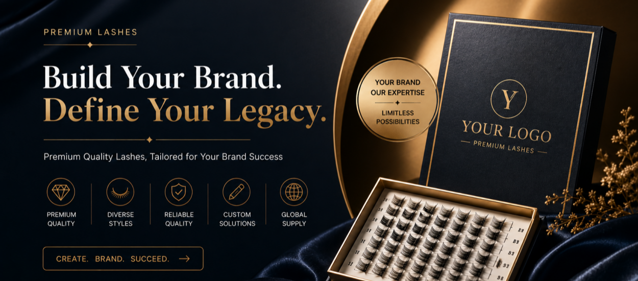 WEORA private label eyelash manufacturer for custom lash brands