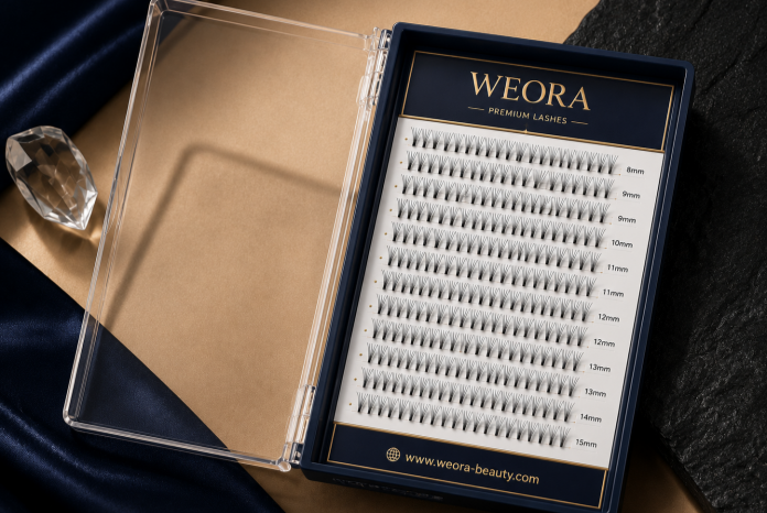 Private label DIY lash kit with custom packaging by WEORA