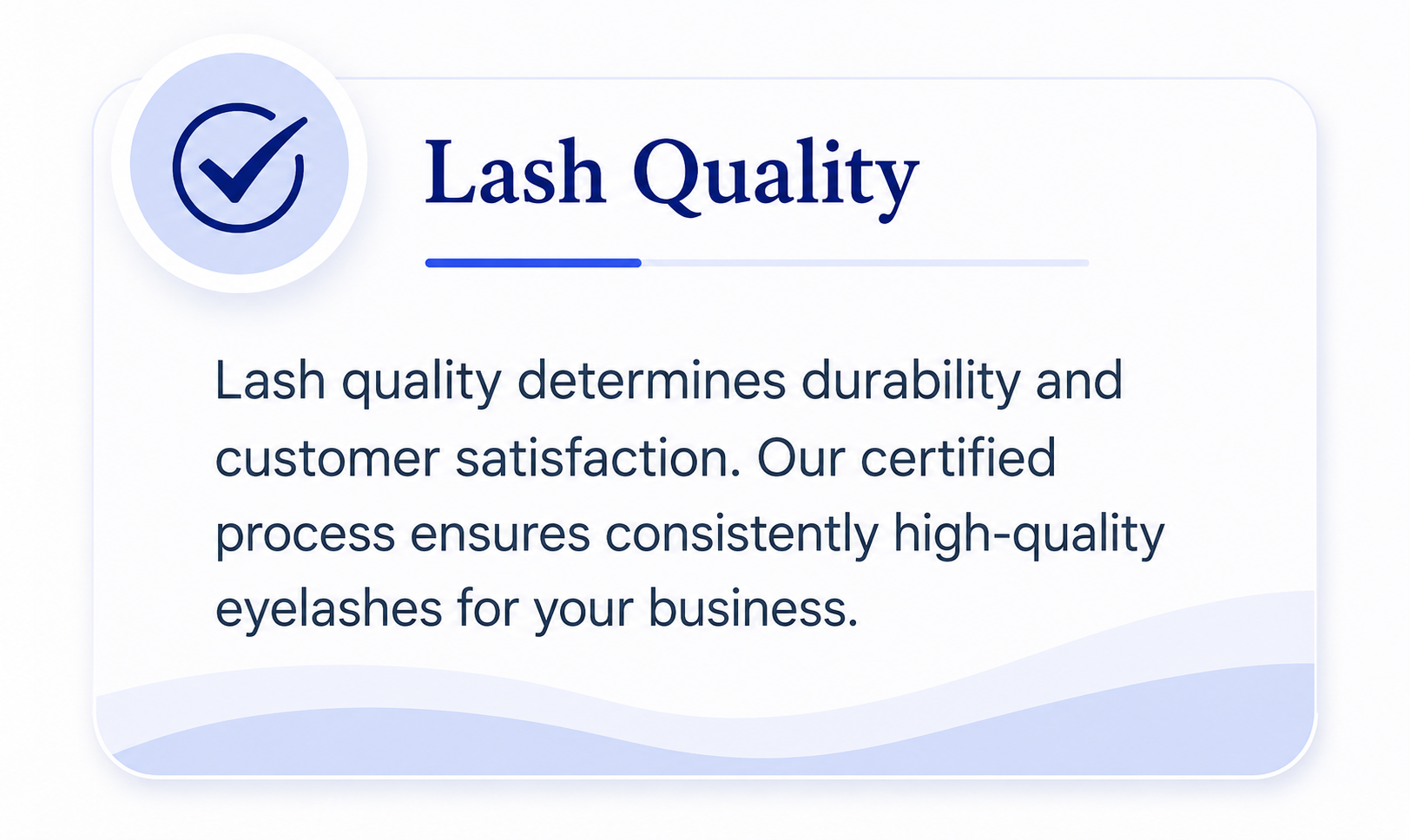 Private label DIY lash kit with custom packaging by WEORA