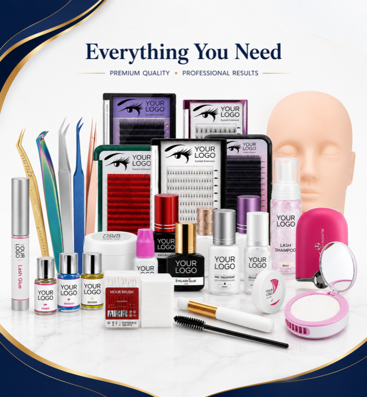 OEM eyelash manufacturer helping beauty brands create custom lashes